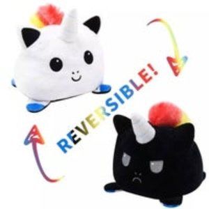 Reversible Unicorn Cat Plush